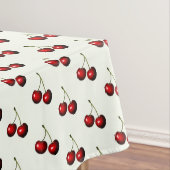 Cherry Tablecloth - Aangepaste kleuren Tafelkleed (Voorbeeld)
