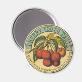 Cherry Tandpasta advertentie Magneet (Voorkant / Achterkant)