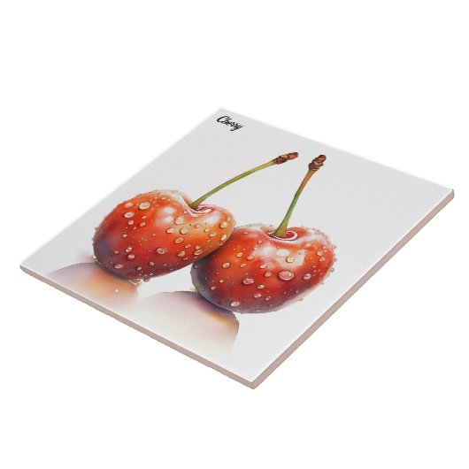 Cherry Tegeltje (Zijkant)
