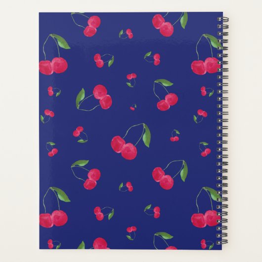 Cherry Thema Planner 60 pagina's & 12 MAANDEN LANG (Achterkant)