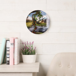 Cherry Time Clock Grote Klok