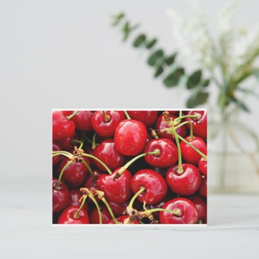 Cherry Time Objecten! Briefkaart (Staand voorkant)