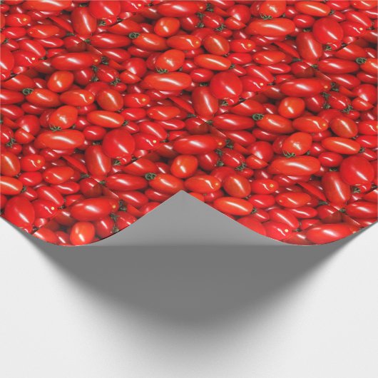 Cherry Tomaten Cadeaupapier (Hoek)