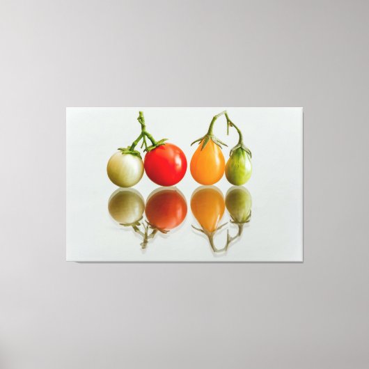 Cherry Tomaten Canvas Afdruk (Voorkant)