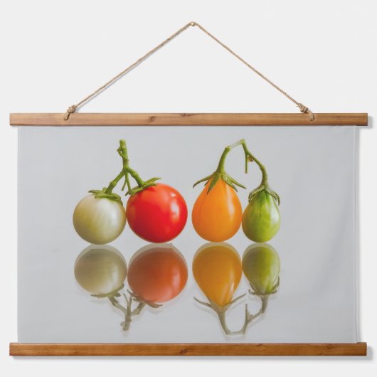 Cherry Tomaten Hangend Wandkleed (Voorkant)