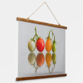 Cherry Tomaten Hangend Wandkleed (Gebogen)
