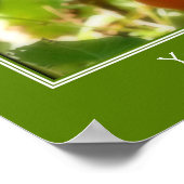 Cherry Tomaten op de wijnstok gepersonaliseerd Poster (Hoek)