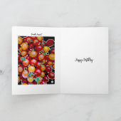 CHERRY TOMATOONS FOTO OP BLACK BIRTHDAY KAART (Binnen)
