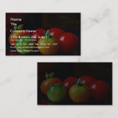 Cherry Tomatos Visitekaartje (Voorkant / Achterkant)