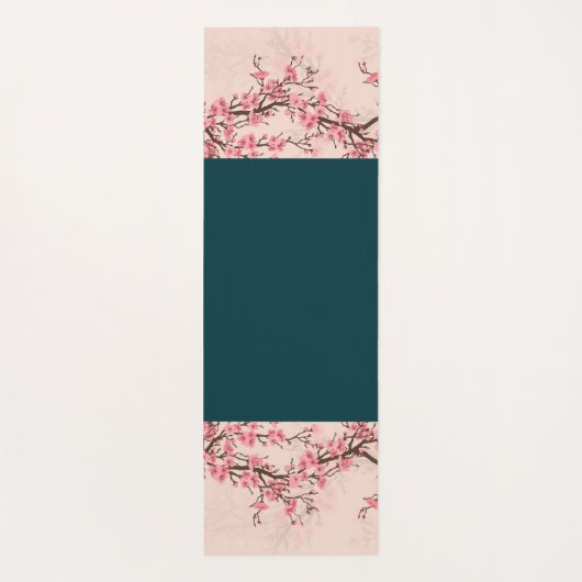 Cherry Tree Blossom - Sakura Branch Yogamat (Achterkant)