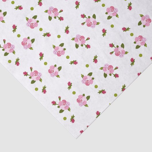 Cherry Tree Blossom Tissuepapier (Detail)