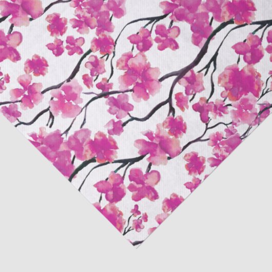 Cherry Tree Blossom Tissuepapier (Detail)