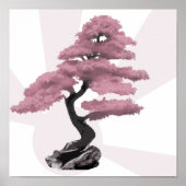 Cherry Tree Bonsai Poster (Voorkant)