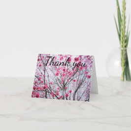 Cherry tree Branches and blooms, bedankt