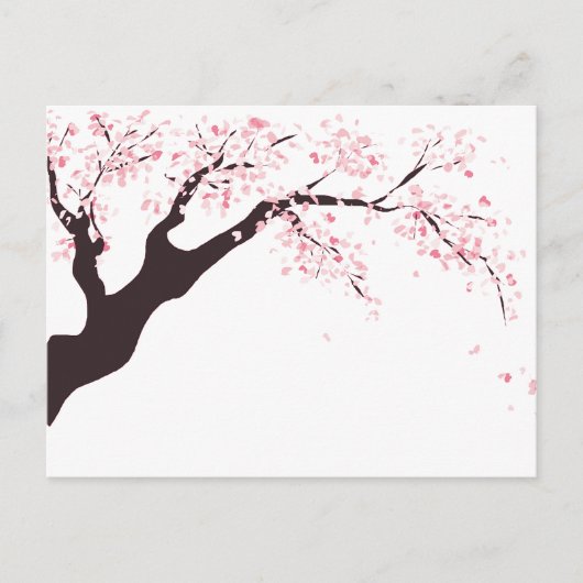 Cherry Tree Briefkaart (Voorkant)