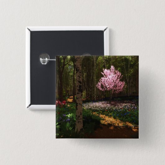 Cherry Tree Concerto Button (Voorkant /achterkant)