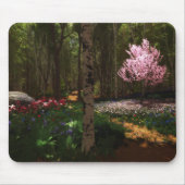 Cherry Tree Concerto Mousepad Muismat (Voorkant)