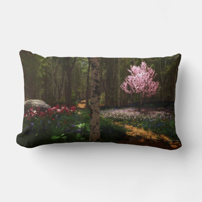 Cherry Tree Concerto Pillow Kussen (Voorkant)