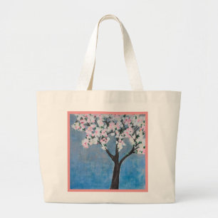 Cherry Tree Grote Tote Bag