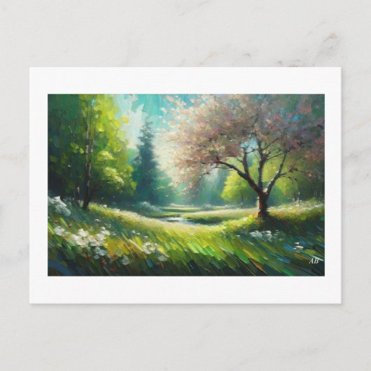 Cherry Tree High Park, Briefkaart (Voorkant)