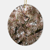 Cherry Tree in Bloom, Oregon Keramisch Ornament (Links)