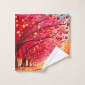 Cherry Tree Lane Bad Handdoek (Wasdoekje)