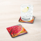 Cherry Tree Lane Bier Onderzetter (Rechterzijde)