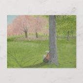 Cherry Tree Sketcher - Central Park Briefkaart (Voorkant)