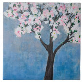 Cherry Tree Tegeltje (Voorkant)