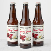 Cherry Vanilla Bier Etiket (Flessen)