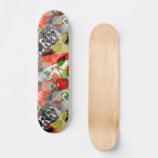 Cherry version c aestghetic stunning skateboard (Voorkant)
