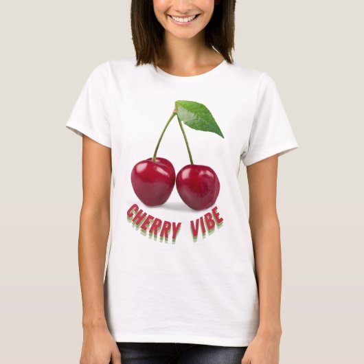Cherry vibe - 2 t-shirt (Voorkant)