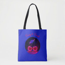 Cherry Vibe Power – Fierce & Fun Tote Bag