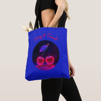Cherry Vibe Power – Fierce & Fun Tote Bag