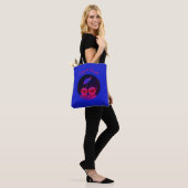 Cherry Vibe Power – Fierce & Fun Tote Bag (Op model)