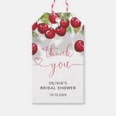 Cherry Vrijgezellenfeest dank u Cadeaulabel (Voorkant)