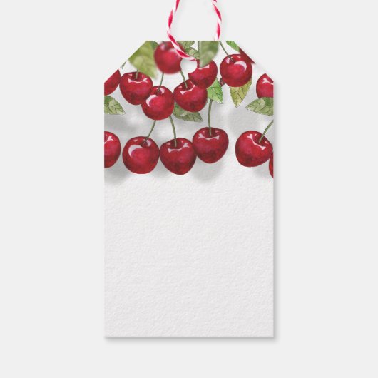 Cherry Vrijgezellenfeest dank u Cadeaulabel (Achterkant)