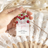 Cherry Vrijgezellenfeest dank u Cadeaulabel