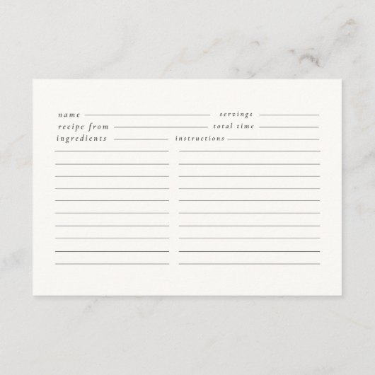 Cherry Vrijgezellenfeest Recept Aanvraag Informatiekaartje (Achterkant)