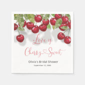 Cherry Vrijgezellenfeest Servet (Voorkant)