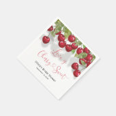 Cherry Vrijgezellenfeest Servet (Hoek)