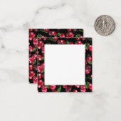 Cherry-vruchten Notitiekaartje (Voorkant / Achterkant in situ)