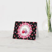 Cherry Waterverf Birthday Kaart (Voorkant)