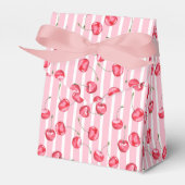 Cherry Waterverf Pattern Bedankdoosjes (Voorkant Zijde)