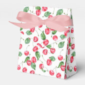 Cherry Waterverf Pattern Bedankdoosjes (Voorkant Zijde)
