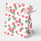 Cherry Waterverf Pattern Bedankdoosjes (Achterkant)