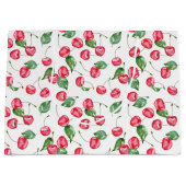 Cherry Waterverf Pattern Groot Cadeauzakje (Voorkant)