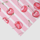 Cherry Waterverf Pattern Tissuepapier (Detail)