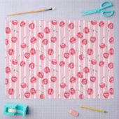 Cherry Waterverf Pattern Tissuepapier (Craft)