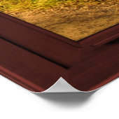 Cherry Wood Afbeelding Window Scenery - Stormy Sky Poster (Hoek)